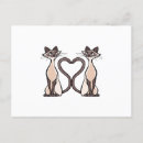Recherche de de chat siamois cartes postales Animal de compagnie