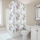 Search for lilac purple and white shower curtains Pretty