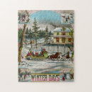 Search for winter puzzles Sleigh