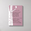 Search for birch trees canvas prints White