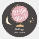 Search for pink globe stickers Adventure