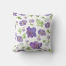 Recherche de fleur lilas coussins Violet