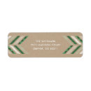 Search for herringbone return address labels Chevron