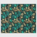 Search for gold leopard wrapping paper Cat