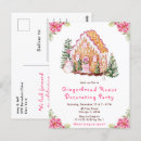 Search for gingerbread postcards Watercolor