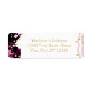 Search for gold feather return address labels Elegant