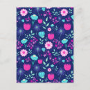 Recherche de motif floral cartes postales Coloré