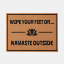 Search for namaste doormats Lotus