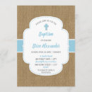 Search for rustic christening invitations Baby