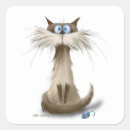 Search for siamese cat cartoon stickers Funny