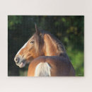 Recherche de cheval de clydesdale puzzles Race