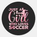 Search for womens soccer stickers Striker