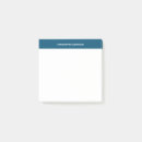 Recherche de business post its Bleu