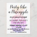 Search for party like a pineapple invitations Hawaiian