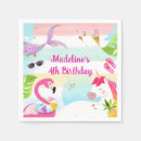 Recherche de flamant serviettes Fête d'anniversaire