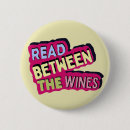 Search for drinker buttons Wine lover