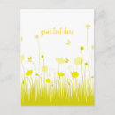 Recherche de fleur sauvage jaune cartes postales Meadow