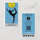 Recherche de professeur de yoga cartes visite Guérisseur
