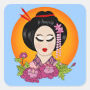 Recherche de geisha autocollants Femme