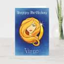 Search for virgo birthday cards Gold