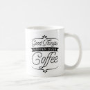Search for good thing mugs Typography