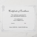 Search for certification flyers Award