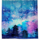 Search for night sky shower curtains Black