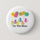 Search for six buttons Happy birthday