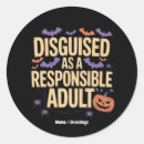 Search for funny adults stickers Halloween