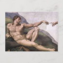 Search for the creation of adam postcards God
