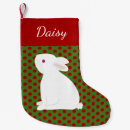 Search for rabbit christmas stockings Bunny