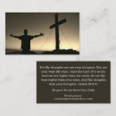 Search for religious business cards Bible quote