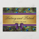 Search for peacocks wedding invitations Green