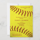 Search for softball team party invitations For kids