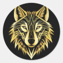 Search for wolf illustration stickers Animal