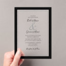 Search for elegant clear wedding invitations Simple