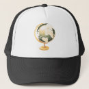 Search for vintage map hats Globe