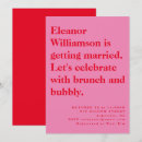 Search for cool red invitations Modern
