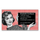 Search for 1950s business cards Woman