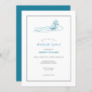 Search for teal bachelorette party invitations Beach