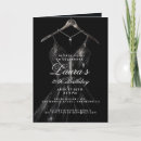 Search for black background birthday invitations Glam