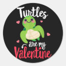 Recherche de amour tortue autocollants Vintage