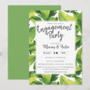 Search for hawaiian engagement party invitations Watercolor