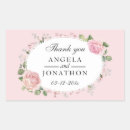 Search for pink lace wedding stickers Floral