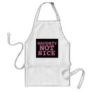 Search for naughty or nice aprons Kitchen