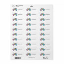 Search for bicycle return address labels Colourful