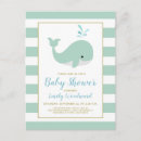 Recherche de whale baby shower invitations Mignonette