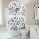 Search for fun shower curtains Doodle