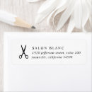 Search for nail return address labels Hair stylist