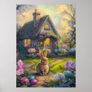 Recherche de salutation de peinture posters Pâques heureux